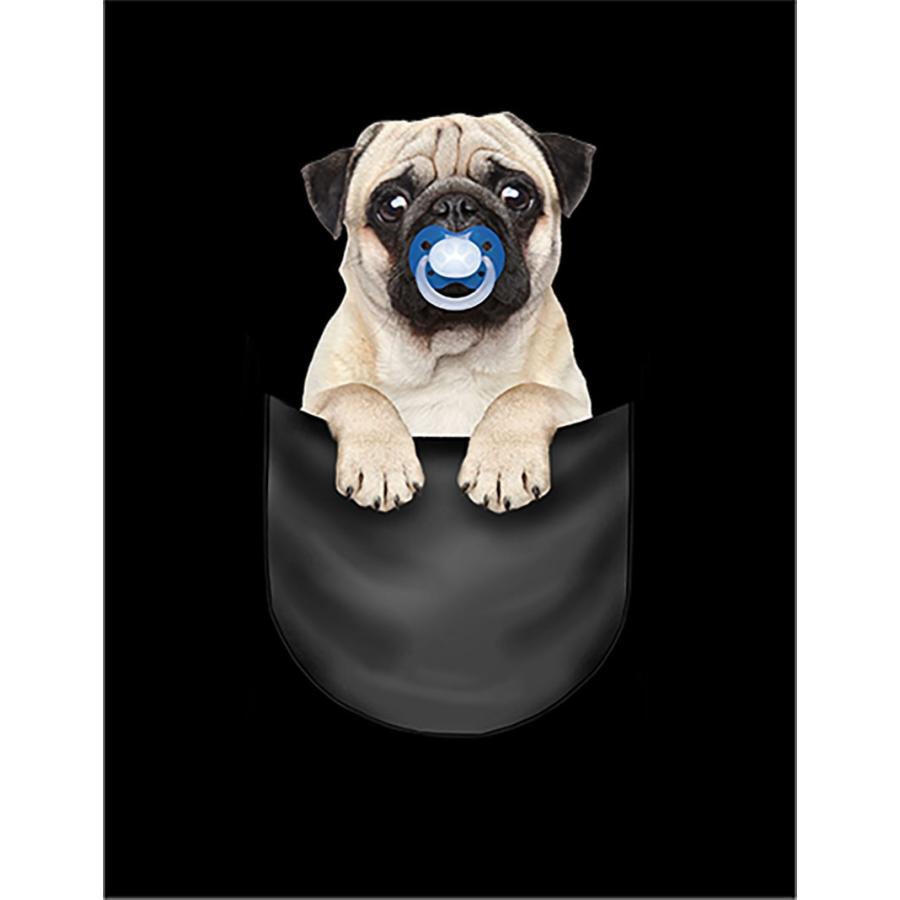 ポケットに入った赤ちゃんパグ 】ポストカード : FOX REPUBLIC - 通販