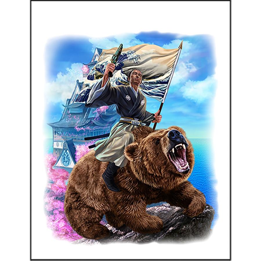 ポストカード クマ にまたがる トランプ 大統領 by Fox Republic : FOX