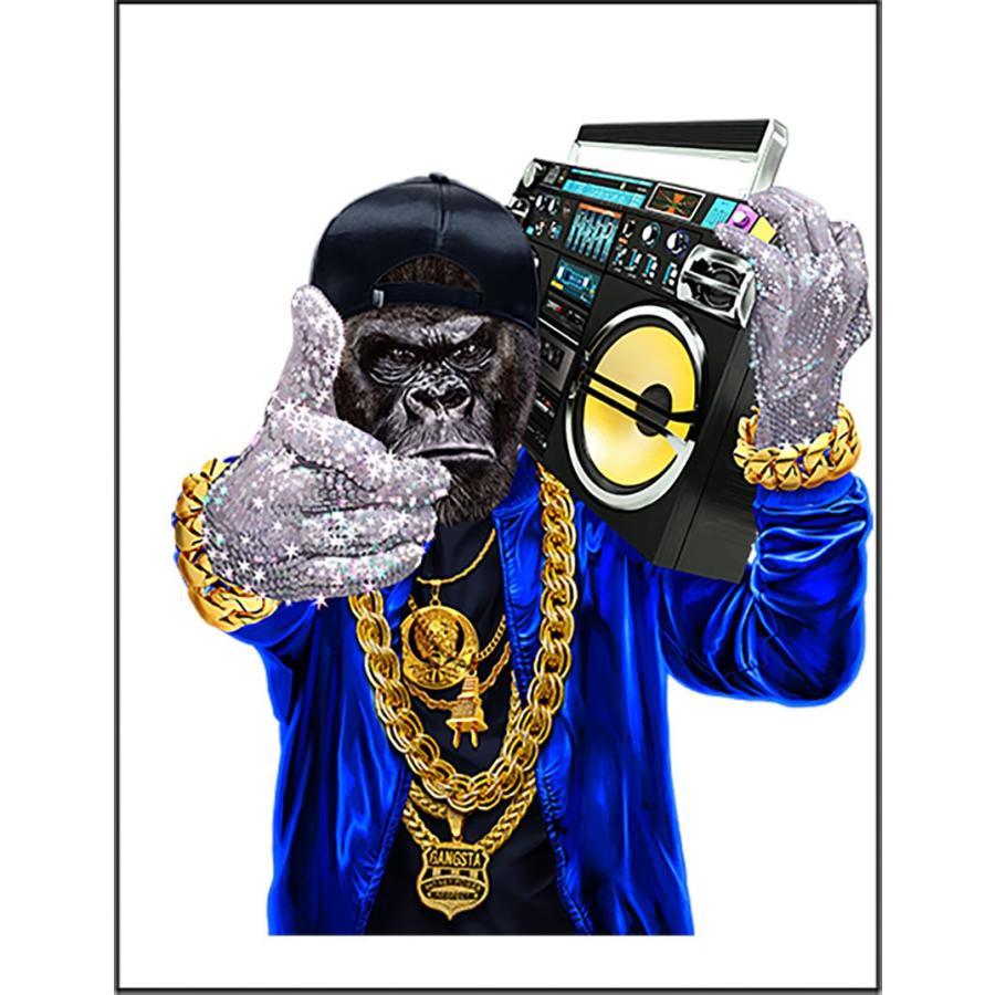 ゴリラ・ラッパー・ヒップホップ】ポストカード : FOX REPUBLIC - 通販