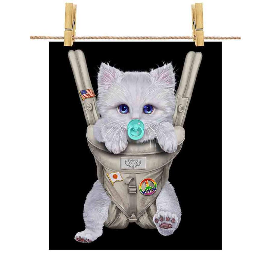 切り絵の一閑張り「ペルシャ猫」 切り絵の一閑張り「ペルシャ猫」