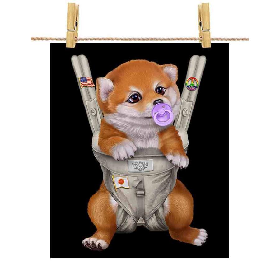 ポストカード 赤毛 柴犬 いぬ 犬 抱っこ 抱っこ紐 おしゃぶり By Fox Republic Postcard Sling21 2 Fox Republic 通販 Yahoo ショッピング