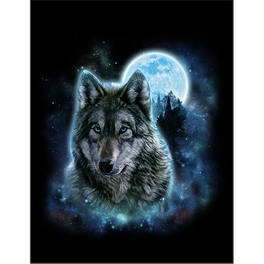 ギャラクシーメガネをかけたオオカミ ポストカード 黒背景 Postcard Wolf14 Fox Republic 通販 Yahoo ショッピング