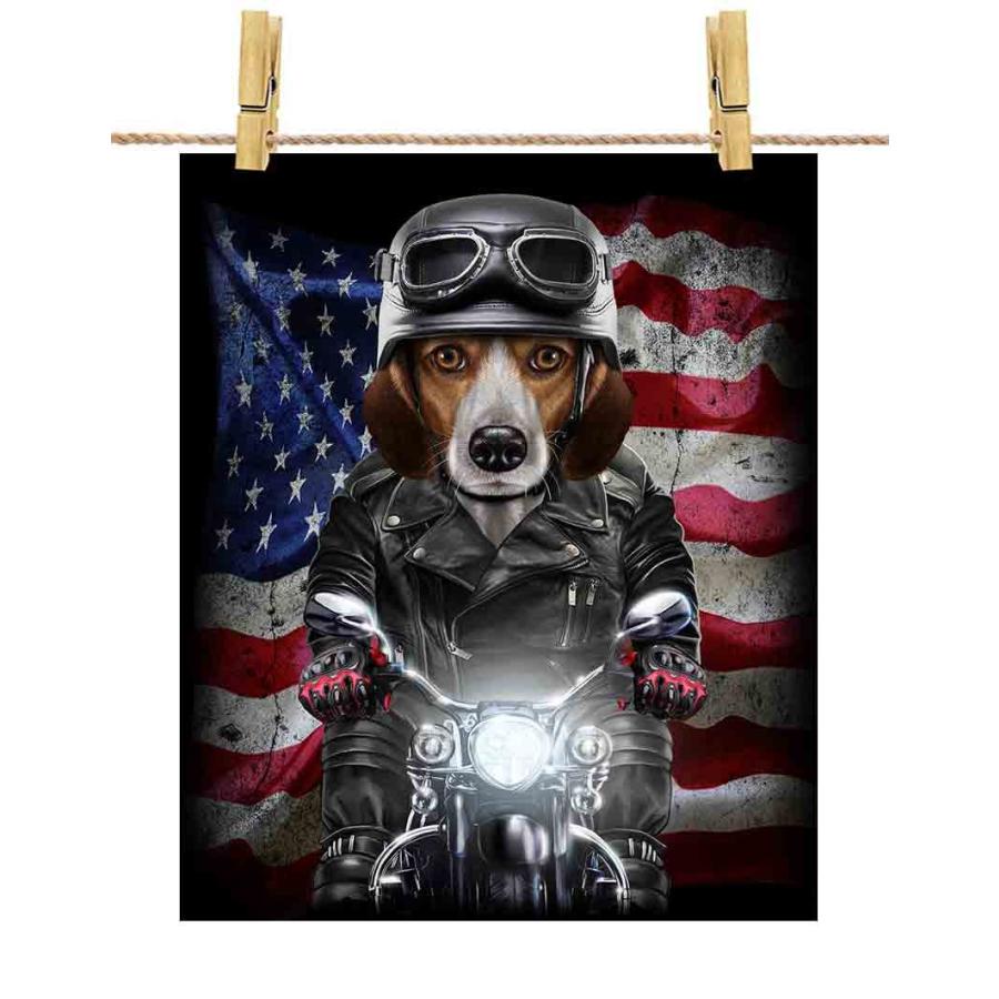 【ビーグル ドッグ 犬 いぬ バイク 星条旗 アメリカ】ポスター　A1サイズ by Fox Republic  :poster-a1-dog-bgl-33:FOX REPUBLIC - 通販 - Yahoo!ショッピング