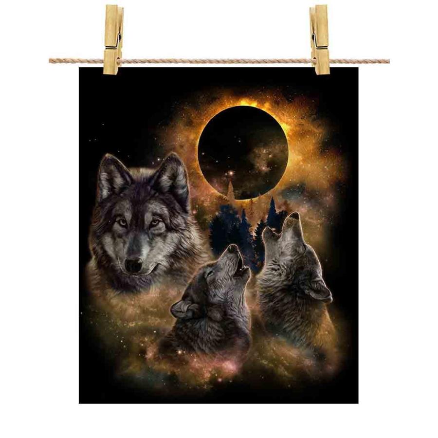 ポスター 月 と オオカミ 狼 森 By Fox Republic Poster Wolf10 Fox Republic 通販 Yahoo ショッピング