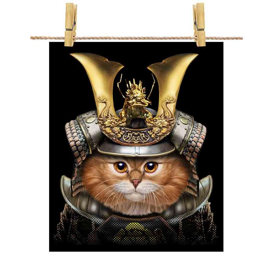 夏バテ 新人画家 大塚麻世 ねこ 三毛猫 金魚 絵画 水彩 動物 猫絵 絵画