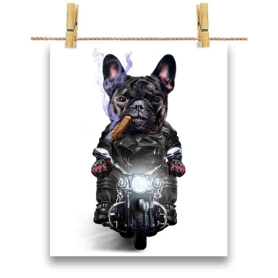 【フレンチブルドッグ ドッグ 犬 いぬ バイク ヘルメット】ポスター　A3サイズ by Fox Republic  :poster-a3-dog-frb-27:FOX REPUBLIC - 通販 - Yahoo!ショッピング
