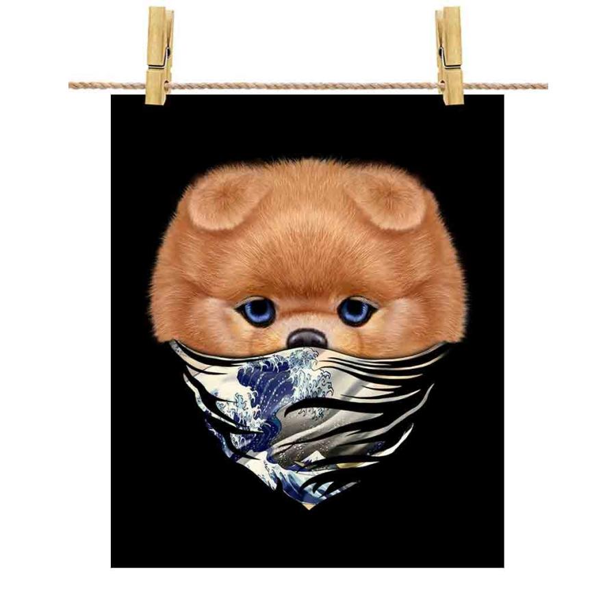 ポメラニアン ドッグ 犬 いぬ 浮世絵 バンダナ ポスター A3サイズ By Fox Republic Poster A3 Dog290 Fox Republic 通販 Yahoo ショッピング