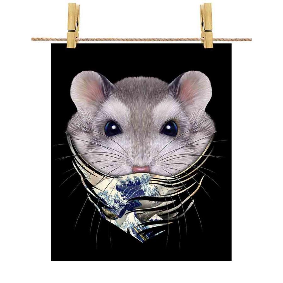 ポスター ブルーサファイア ハムスター 浮世絵 バンダナ By Fox Republic Poster Hamster2 39 Fox Republic 通販 Yahoo ショッピング