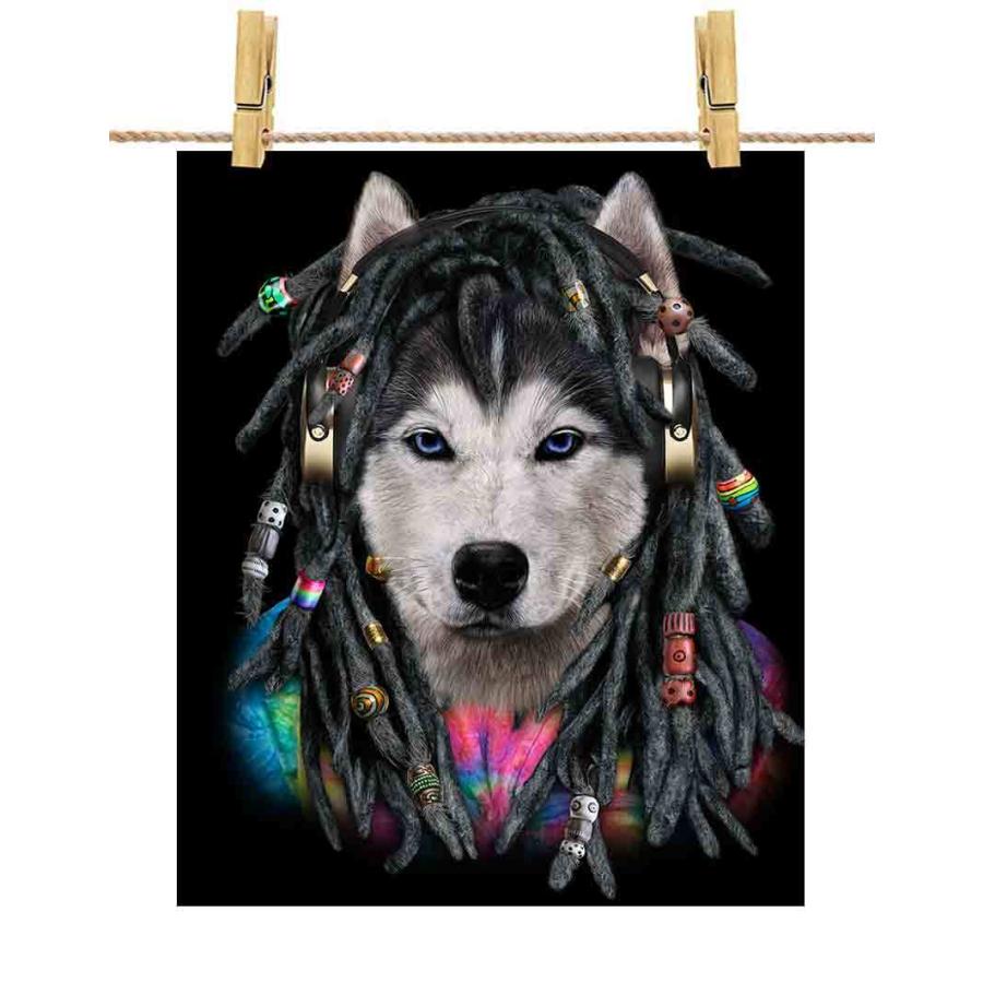 ポスター ヒップホップ レゲエシベリアンハスキー 犬 いぬ By Fox Republic Poster Hippie23 Fox Republic 通販 Yahoo ショッピング