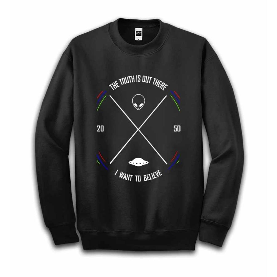エイリアン・UFO】メンズ スウェット スエット トレーナー : FOX