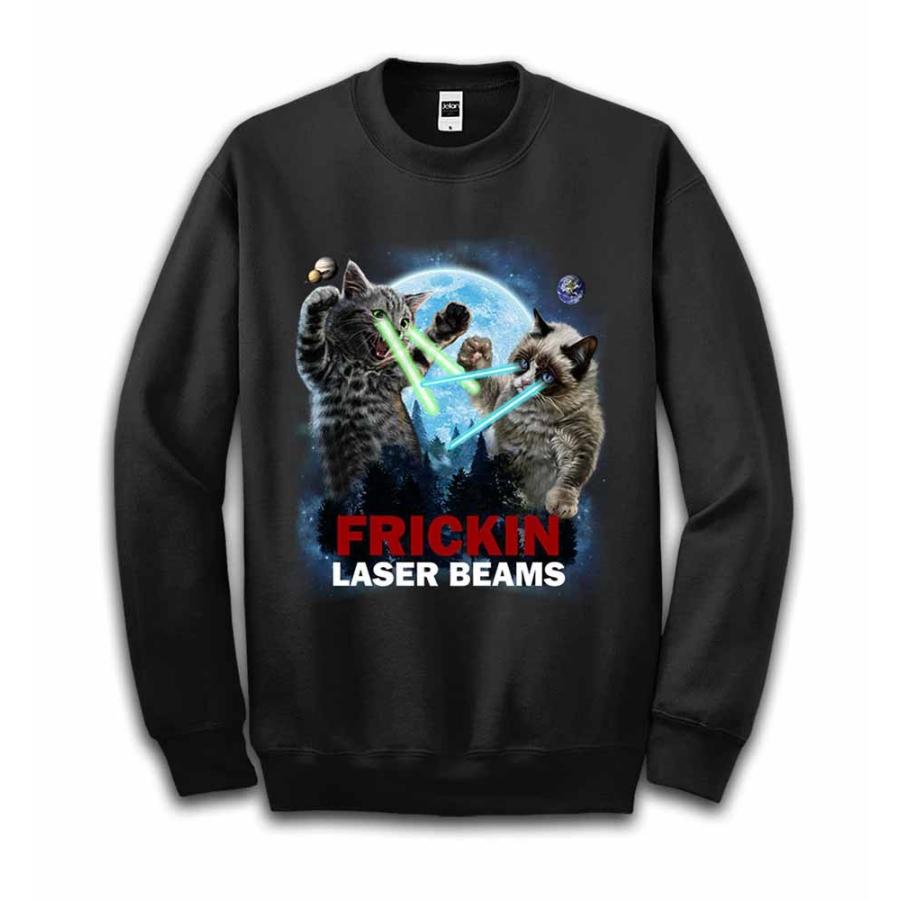 milkboy CAT EYES SWEATS 猫 トレーナー スウェット FREAK'S STORE（フリークスストア） トレーナー スウェット 限定展開