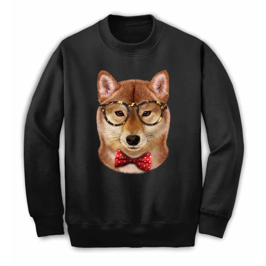 柴犬 ドッグ 犬 いぬ 蝶ネクタイ メンズ スウェット スエット トレーナー By Fox Republic Sweat Dog Sh1 4 Fox Republic 通販 Yahoo ショッピング