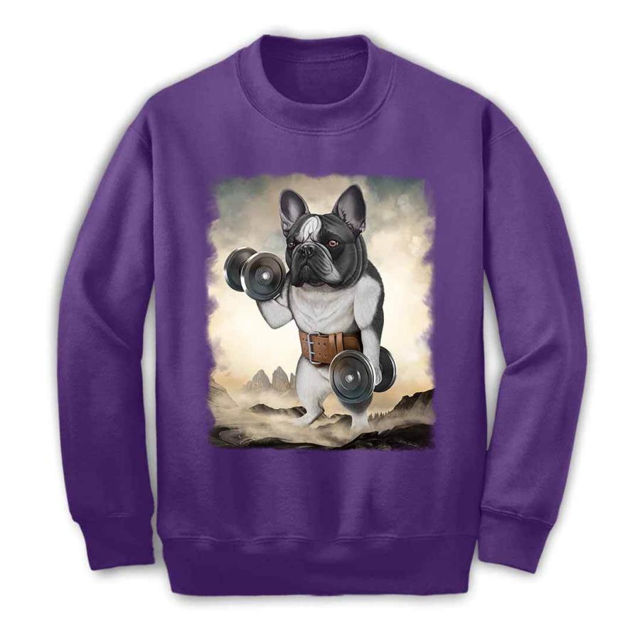 Fox Republic] 筋トレ やる気がないなら家に帰れ ピットブル 犬 キッズ パーカー スウェット ブラック 120cm メンズ スウェット  トレーナー フレンチブルドッグ 犬 いぬ ダンベル 筋トレ 筋肉 ワークアウト ジム by Fox Republic : FOX REPUBLIC -  通販 - Yahoo!ショッピング, image size:900x900