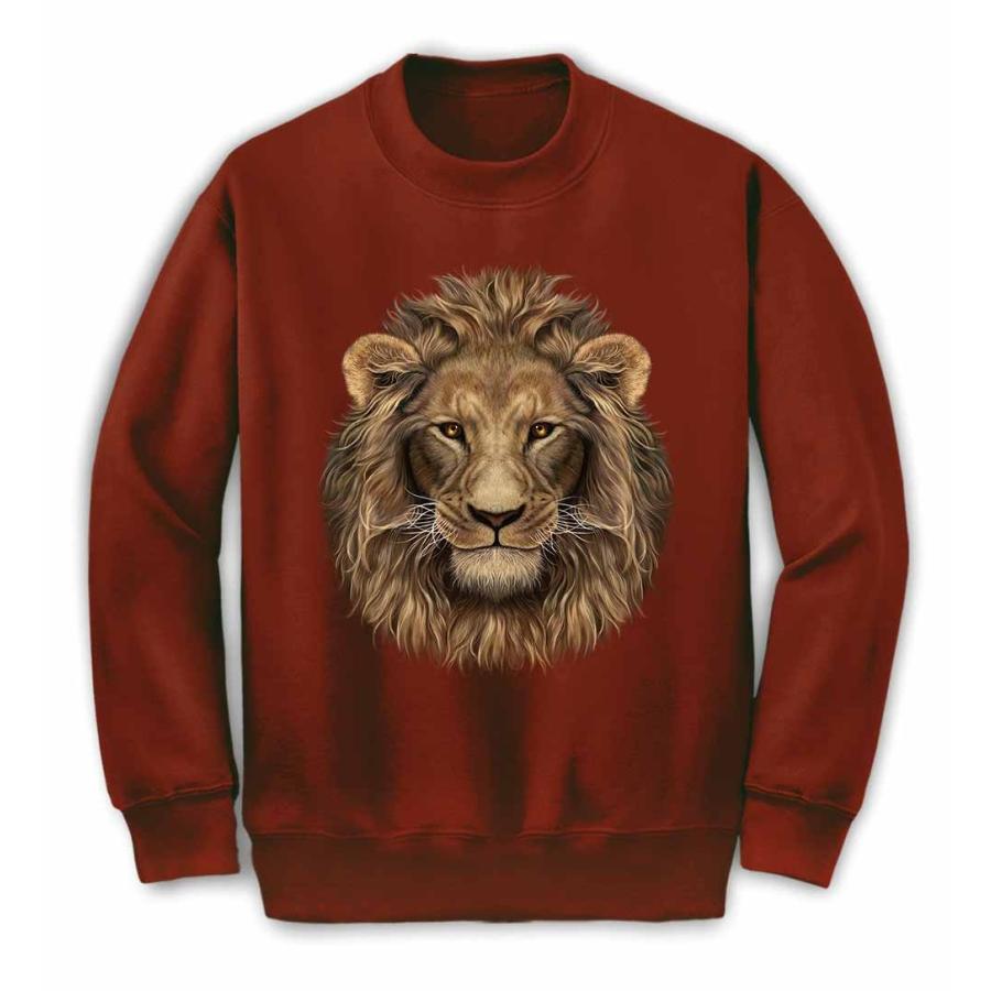ライオン】メンズ スウェット スエット トレーナー by Fox Republic
