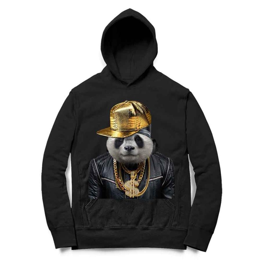 ラッパー・ヒップホップ・パンダ】メンズ パーカー : FOX REPUBLIC