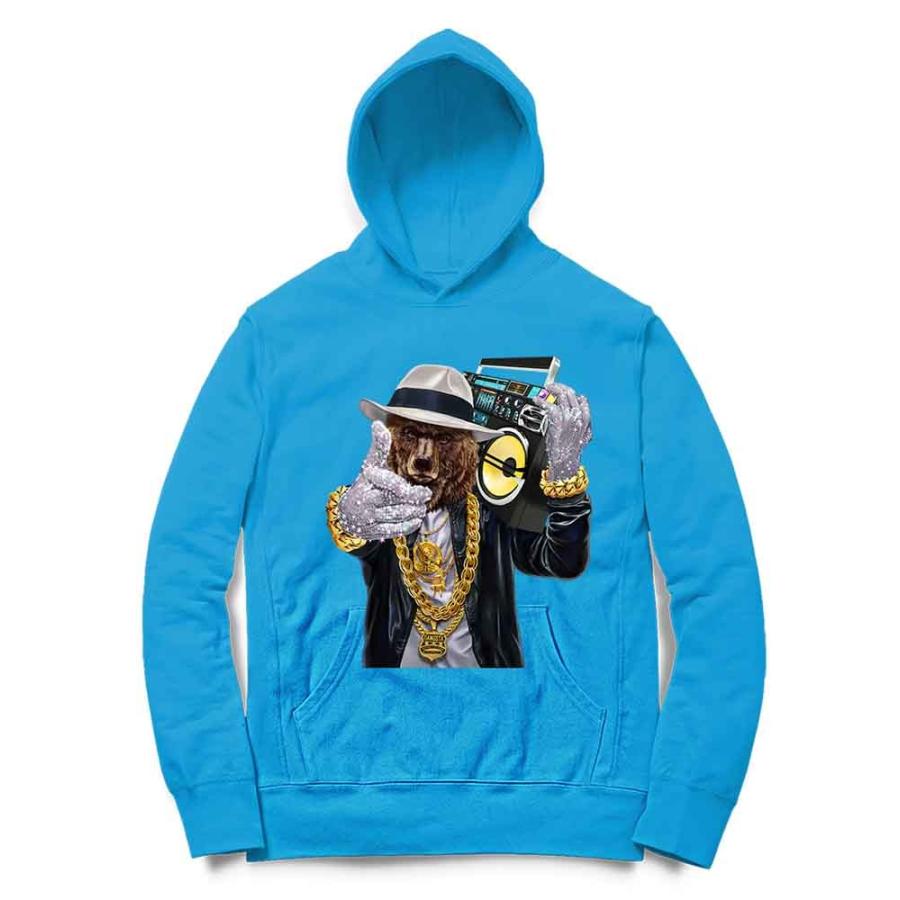 グリズリーベア ラッパー ヒップホップ メンズ パーカー Unisex Hood Rapper125 Fox Republic 通販 Yahoo ショッピング