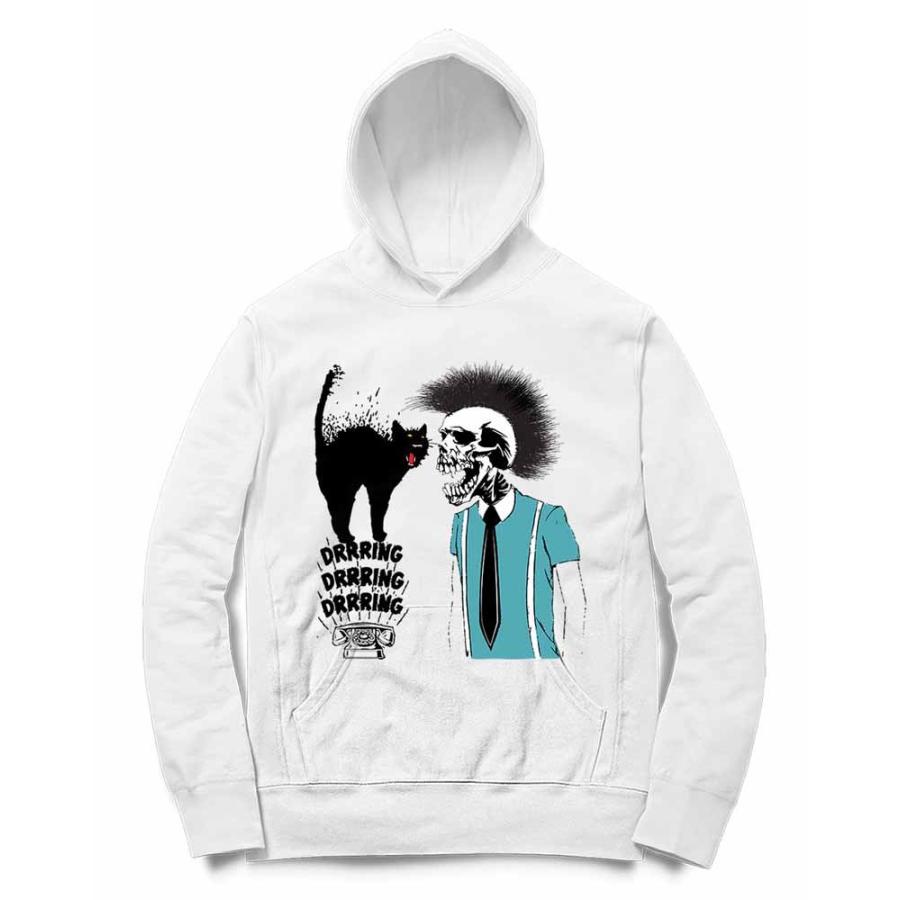 パンクロックスカル メンズ パーカー Unisex Hood Skull25 Fox Republic 通販 Yahoo ショッピング