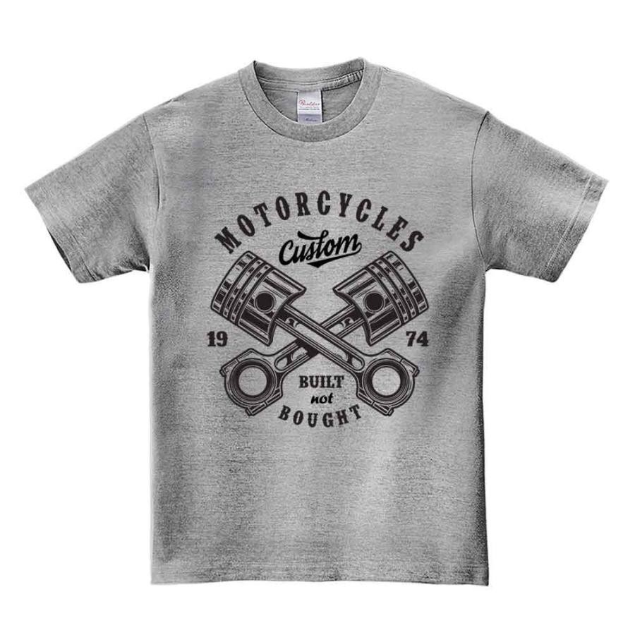 【バイク・1974・ロゴ】メンズ 半袖 Tシャツ｜foxrepublic
