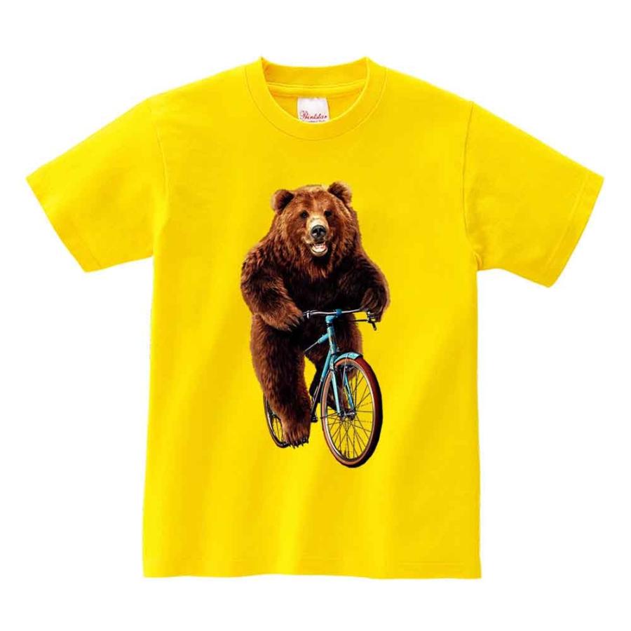 familiar クマと車のTシャツ familiar クマ 車 イラスト Tシャツ - メルカリ