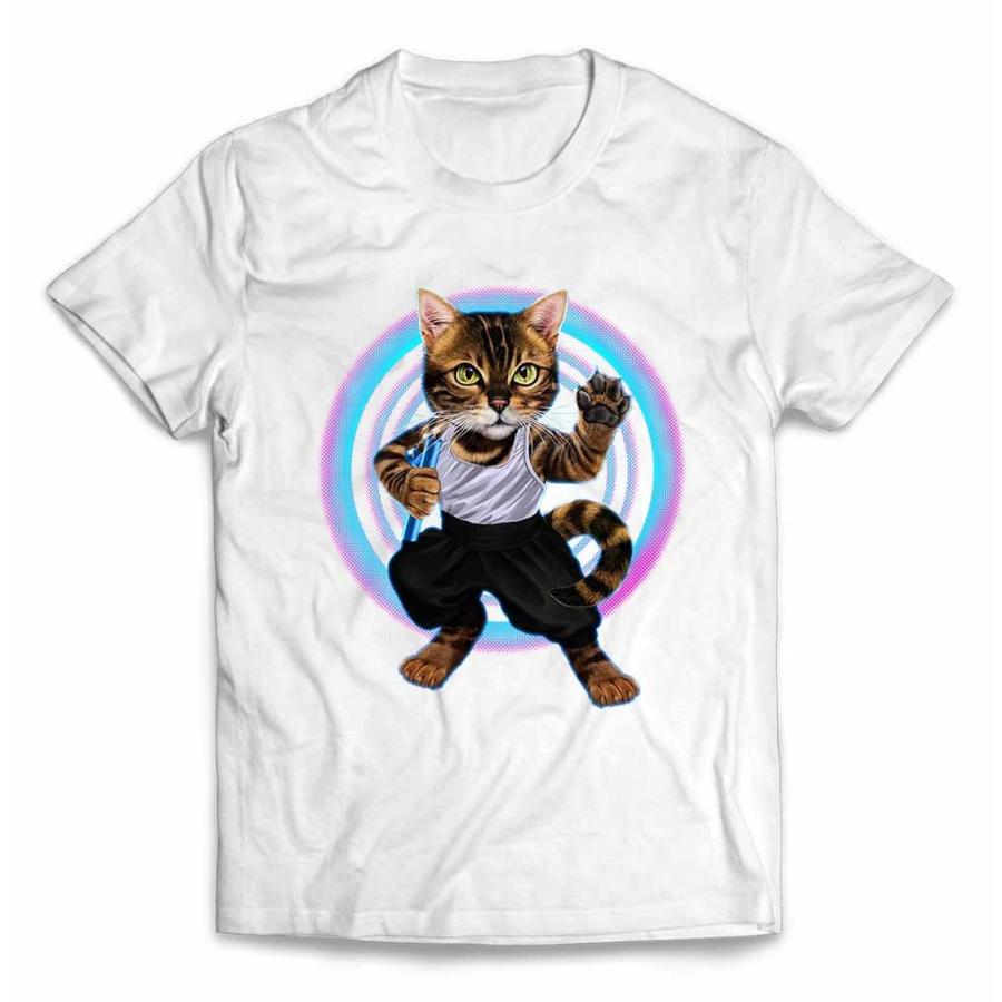 猫 ねこ カンフー メンズ 半袖 Tシャツ By Fox Republic Unisex Ss Cat166 Fox Republic 通販 Yahoo ショッピング