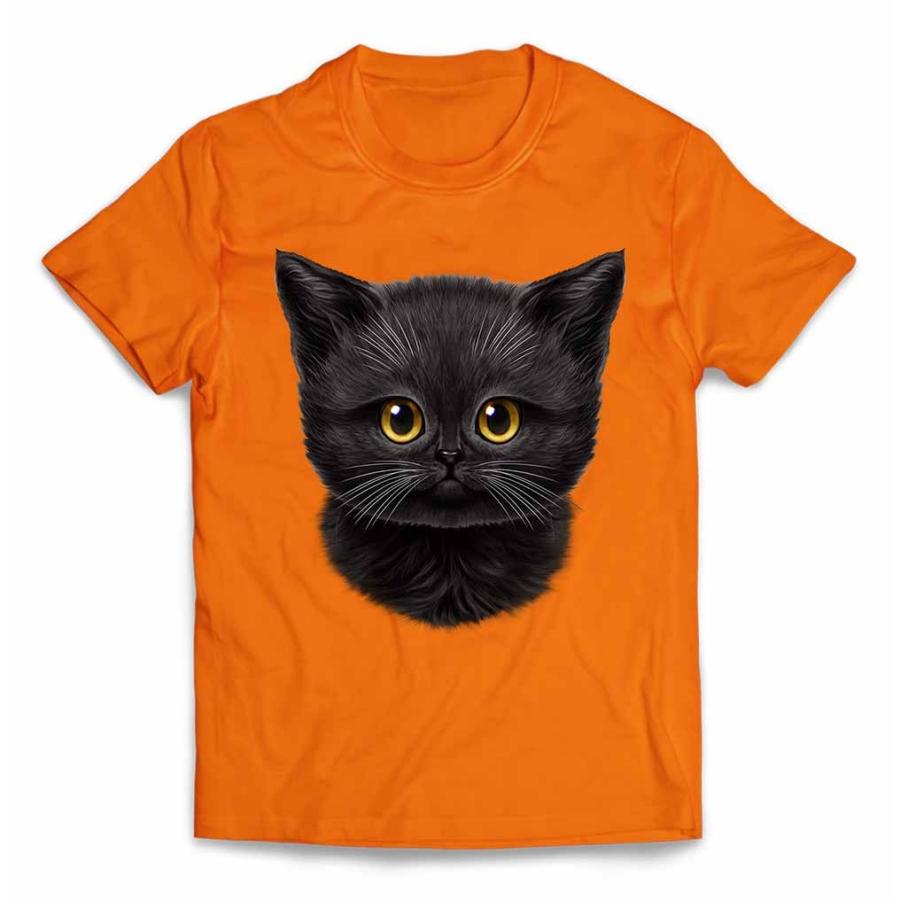 黒猫 くろねこ】メンズ 半袖 Tシャツ by Fox Republic : FOX REPUBLIC