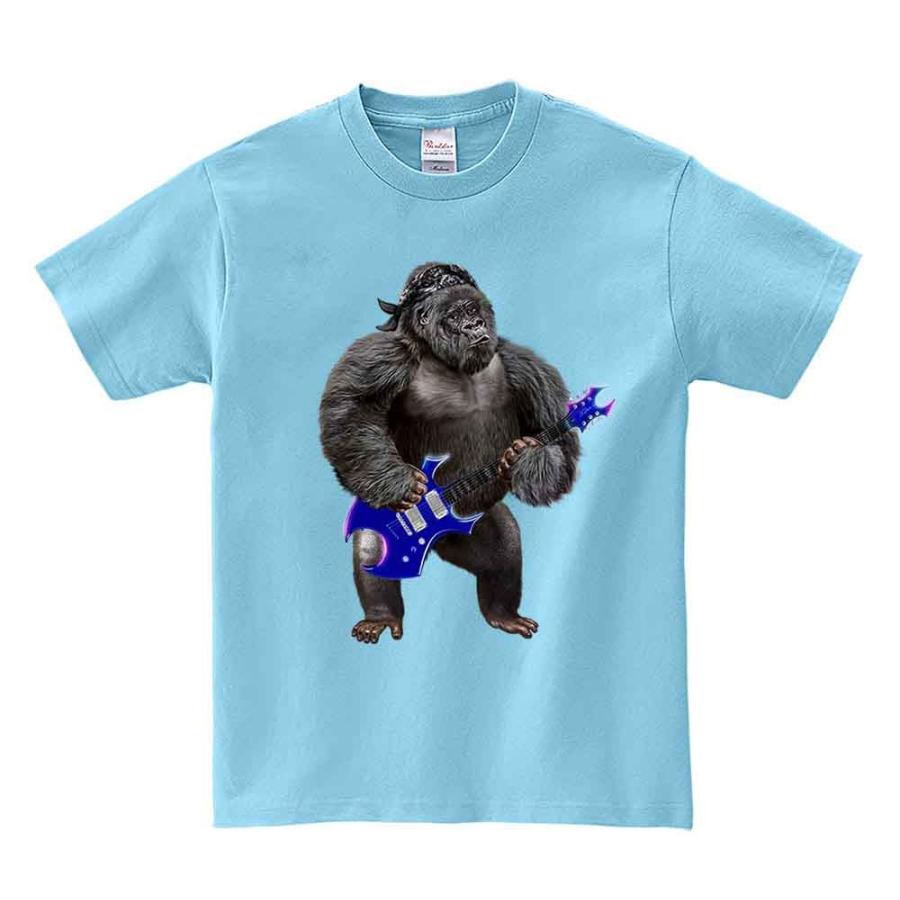 ゴリラ・ギター・ギターリスト・ロック】メンズ 半袖 Tシャツ : FOX