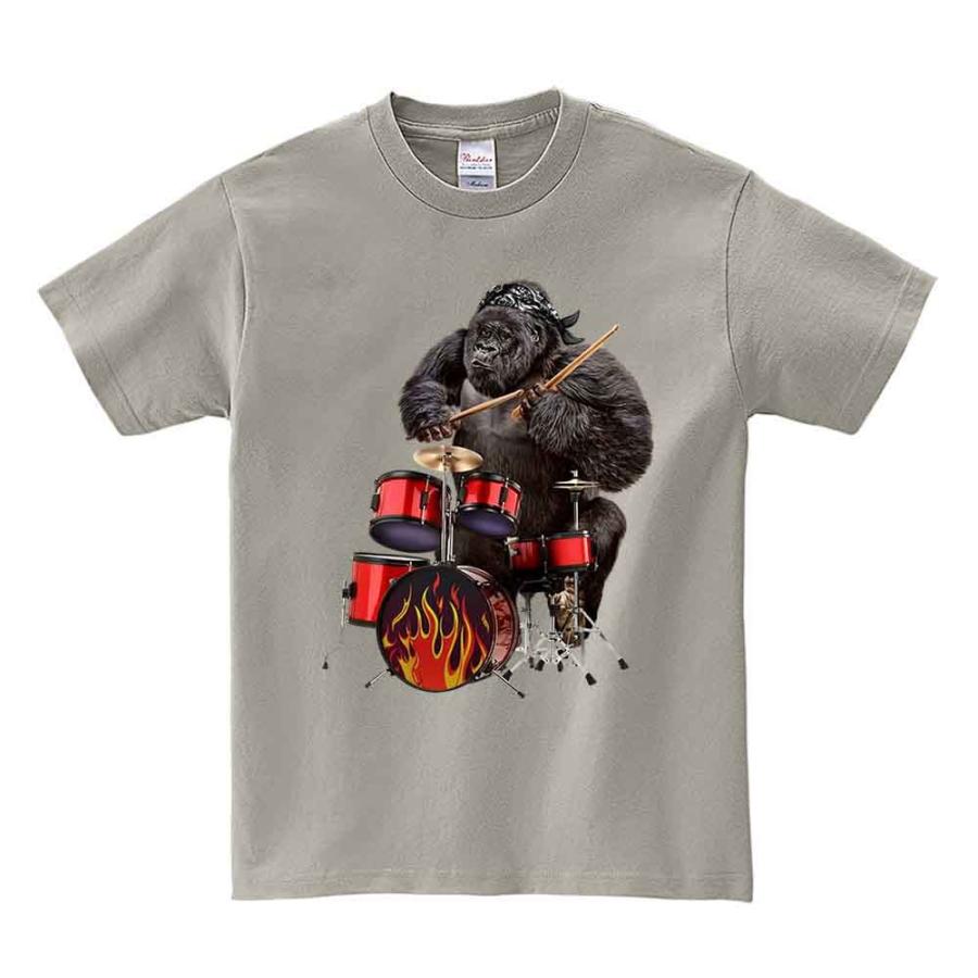 最鏡さぶちゃん　ゴリラのため息　オフィシャルTシャツ　Lサイズセット ゴリラ・ドラム・バンド・ロック】メンズ 半袖 Tシャツ : FOX REPUBLIC