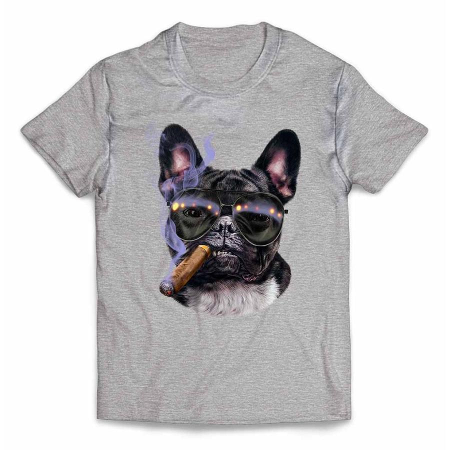 フレンチブルドッグ ドッグ 犬 いぬ サングラス】メンズ 半袖 Tシャツ