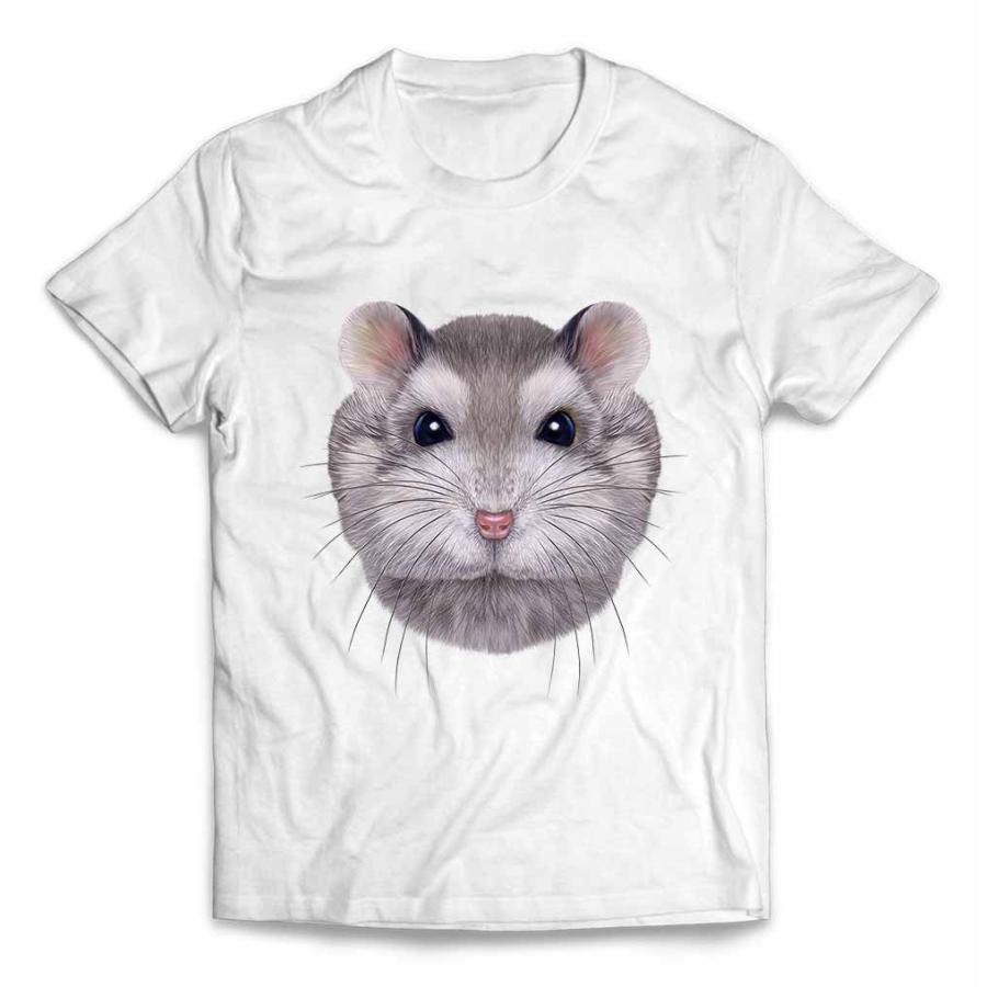 メンズ Tシャツ 半袖 ブルーサファイア・ハムスター by Fox Republic