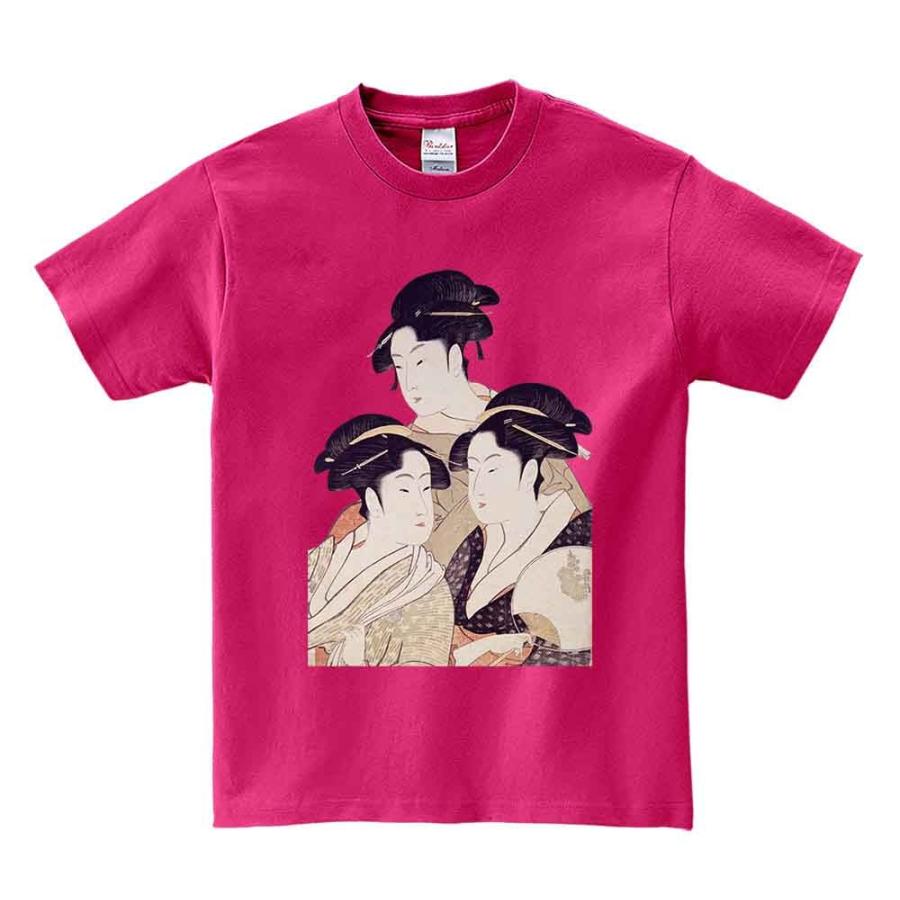浮世絵・江戸時代・芸者】メンズ 半袖 Tシャツ : FOX REPUBLIC - 通販