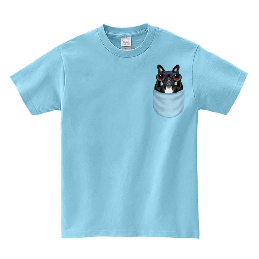 ポケットから覗く犬 】メンズ 半袖 Tシャツ : FOX REPUBLIC - 通販