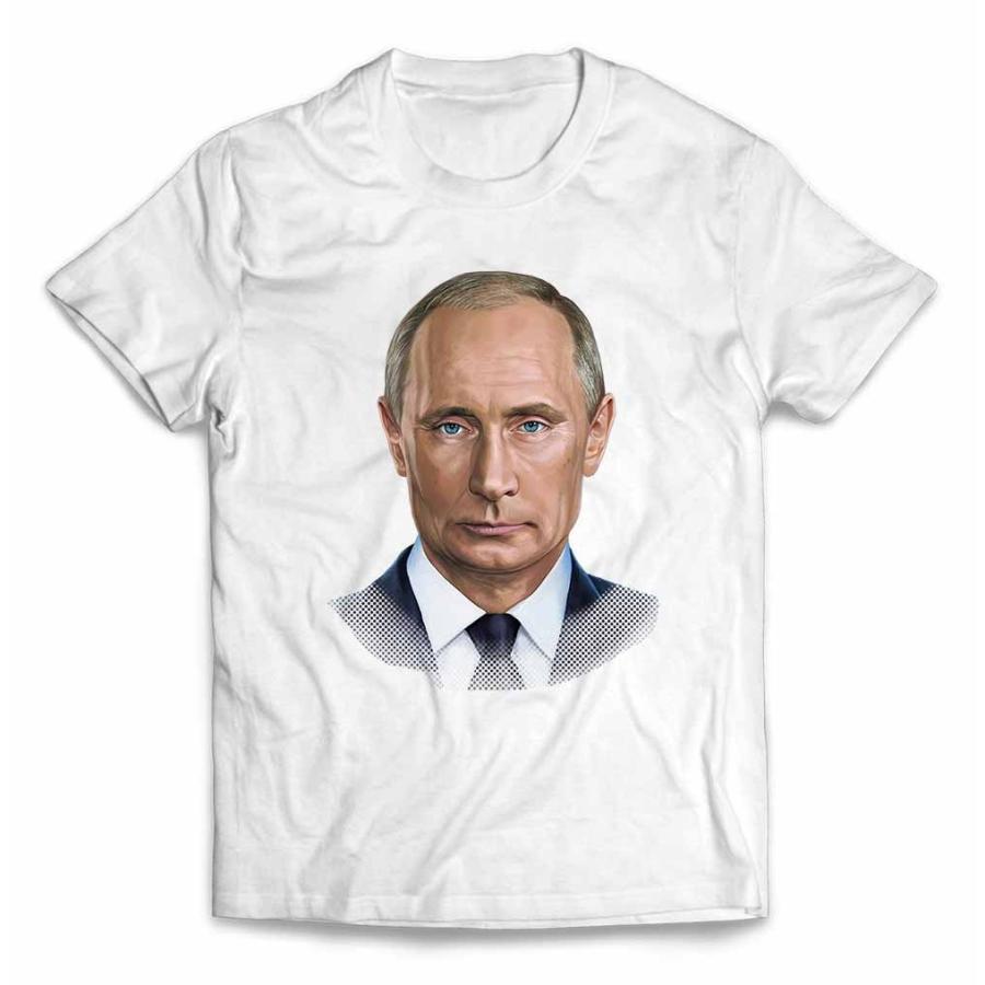 メンズ Tシャツ 半袖 ロシア連邦大統領 プーチン by Fox Republic