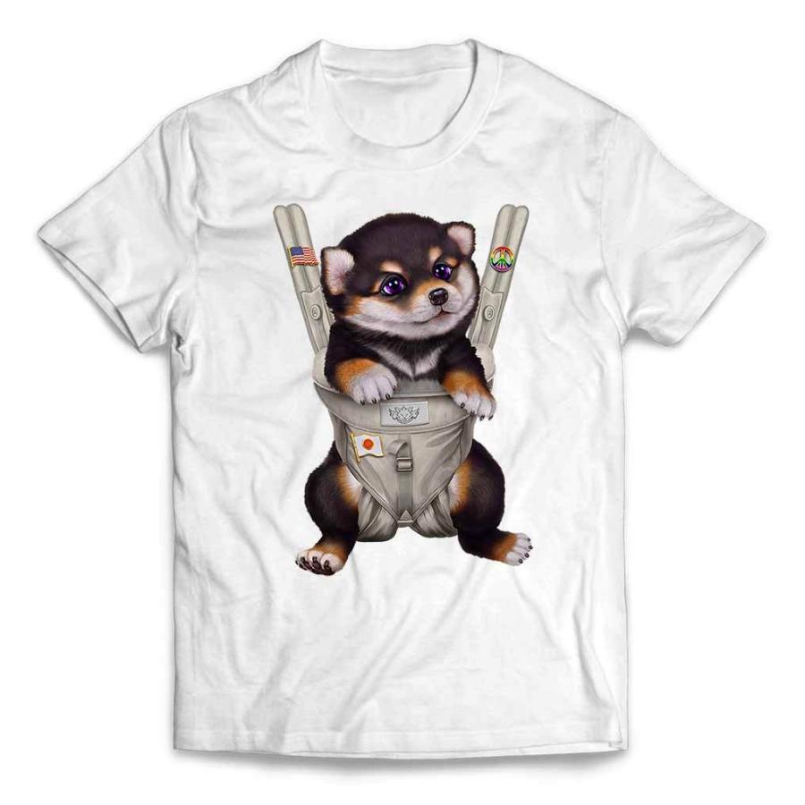 メンズ Tシャツ 半袖 黒毛 柴犬 いぬ 犬 抱っこ 抱っこ紐 By Fox Republic Unisex Ss Sling Fox Republic 通販 Yahoo ショッピング