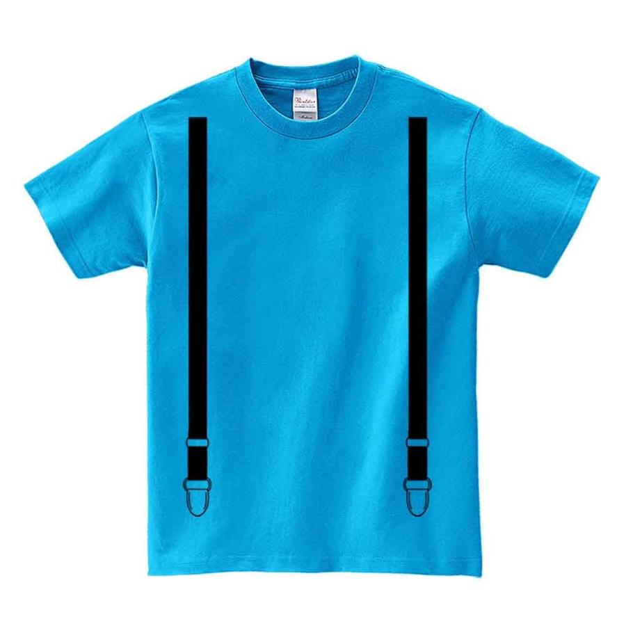 だまし絵のサスペンダー】メンズ 半袖 Tシャツ : FOX REPUBLIC - 通販