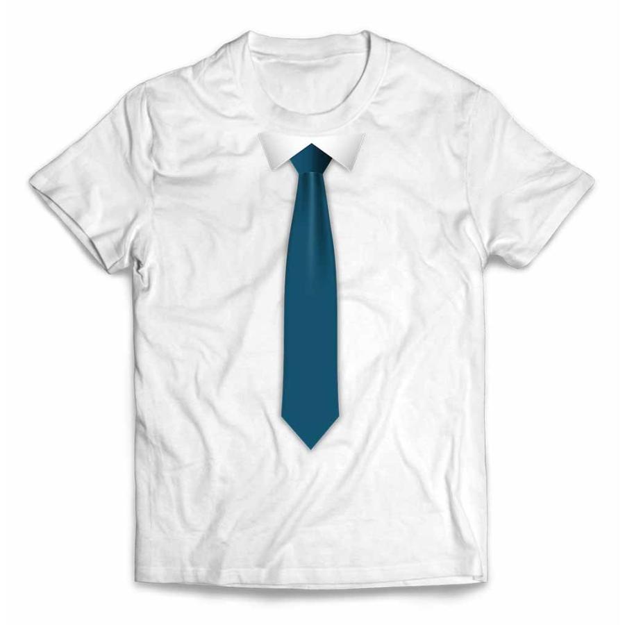 メンズ Tシャツ 半袖 紺色ネクタイ スーツ だまし絵 コスチューム By Fox Republic Unisex Ss Tux40 Fox Republic 通販 Yahoo ショッピング