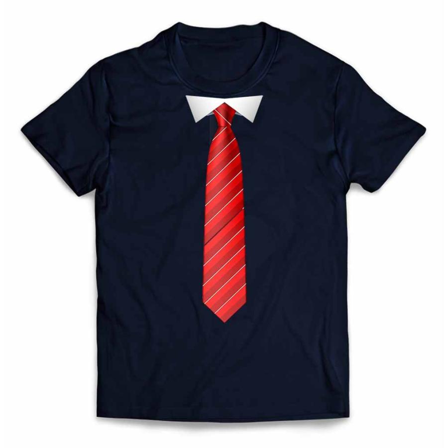 メンズ Tシャツ 半袖 赤いネクタイ スーツ だまし絵 コスチューム By Fox Republic Unisex Ss Tux42 Fox Republic 通販 Yahoo ショッピング