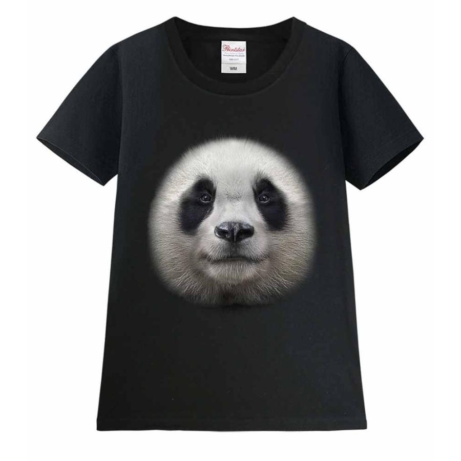 パンダの顔 レディース 半袖 Tシャツ ブラック W Ss Ps Big10 Fox Republic 通販 Yahoo ショッピング