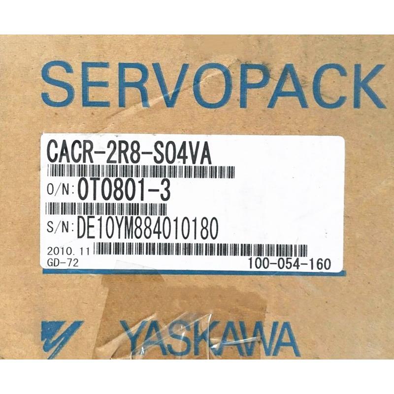 新品　YASKAWA　安川電機　サーボドライバー　保証　CACR-2R8-S04VA