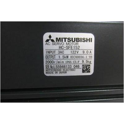 新品　MITSUBISHI　三菱電機　サーボモーター　HC-SFE152　保証