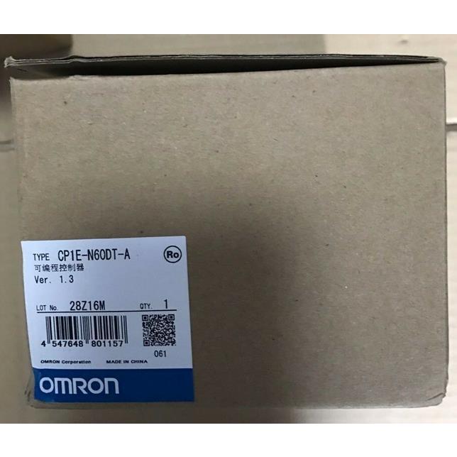 新品　OMRON　オムロン　CP1E-N60DT-A　CPUユニット　保証