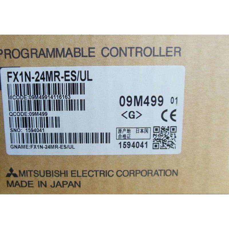 新品　MITSUBISHI　三菱電機　UL　保証　FX1N-24MR-ES