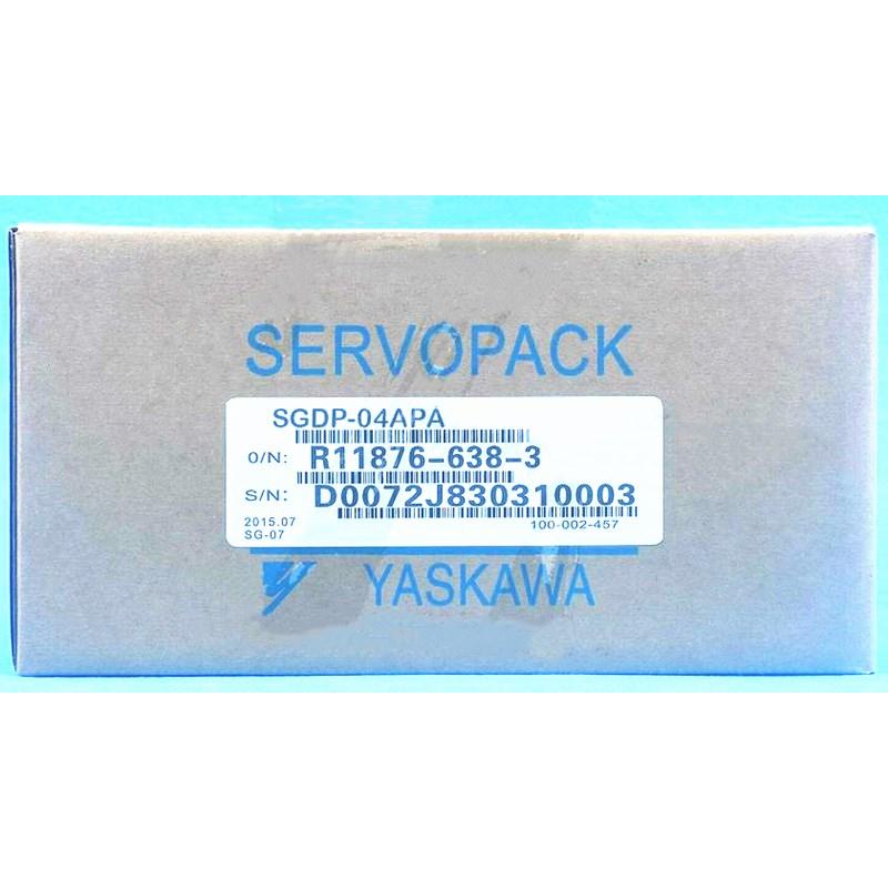 新品　YASKAWA　安川電機　サーボドライバー　保証　SGDP-04APA