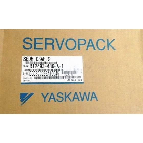 新品　YASKAWA　安川電機　サーボドライバー　保証　SGDH-08AE-S