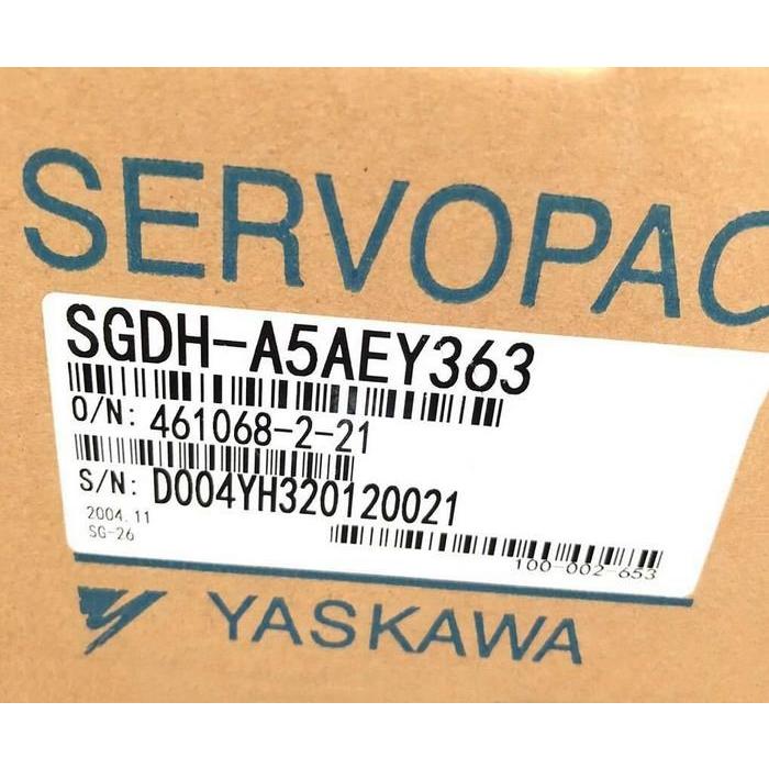 新品　YASKAWA　安川電機　SGDH-A5AEY363　サーボドライバー　保証