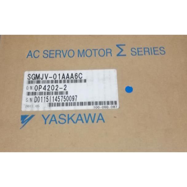 新品　YASKAWA　安川電機　SGMJV-01AAA6C　サーボモーター　保証