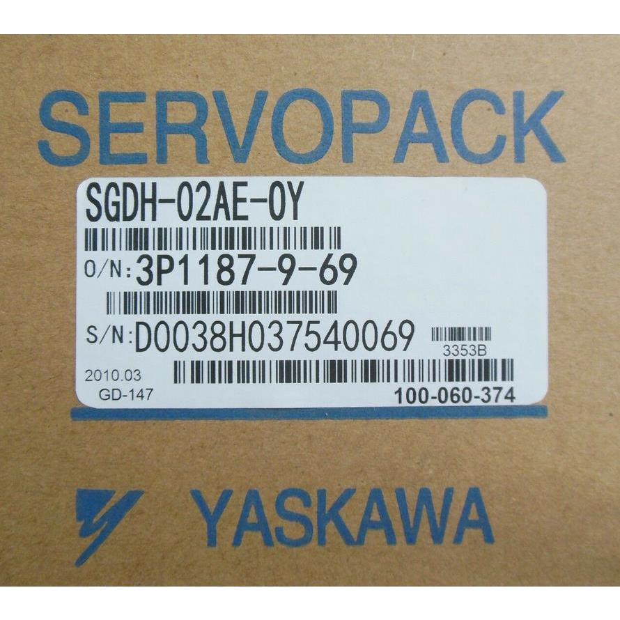 新品　YASKAWA　安川電機　サーボドライバー　保証　SGDH-02AE-OY
