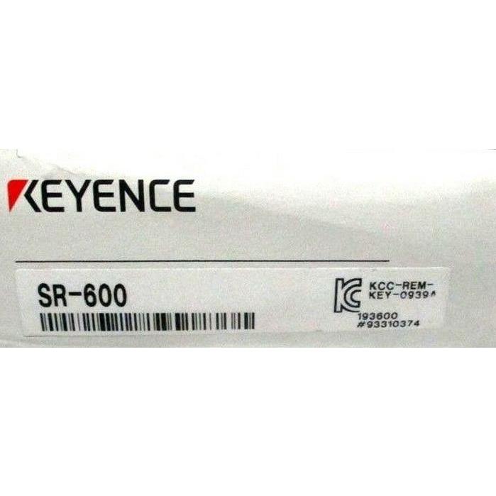 新品　KEYENCE　キーエンス　SR-600　保証