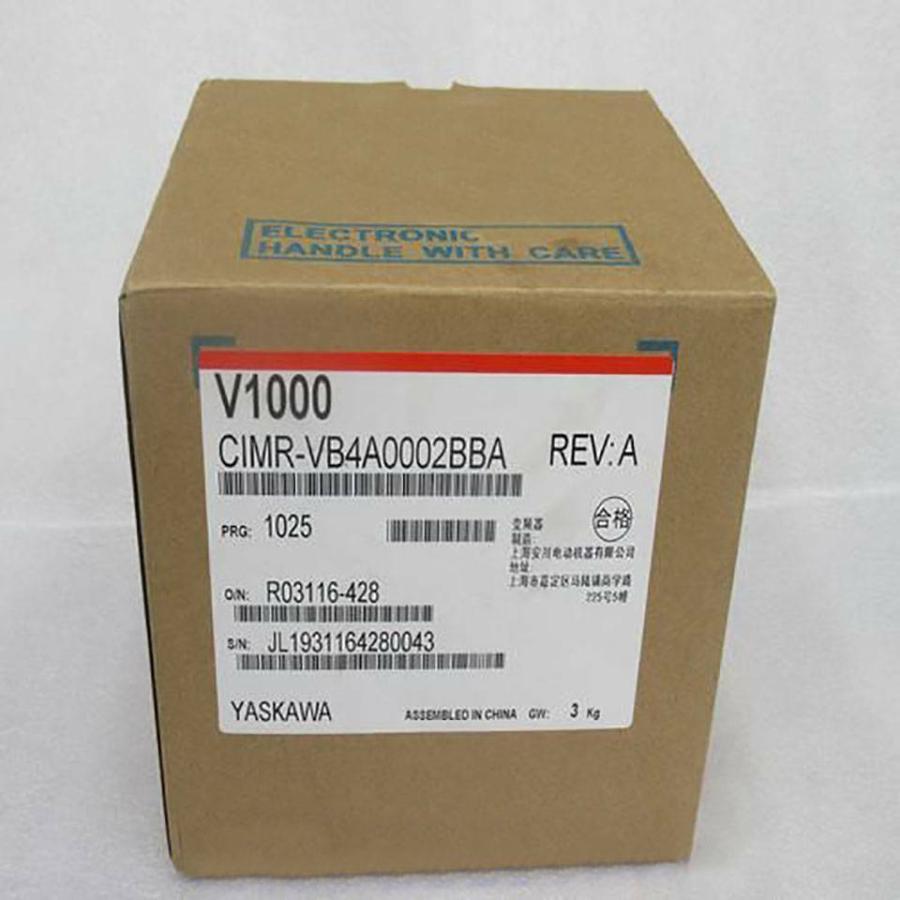 新品　YASKAWA　安川電機　CIMR-VB4A0002BBA　インバーター　保証