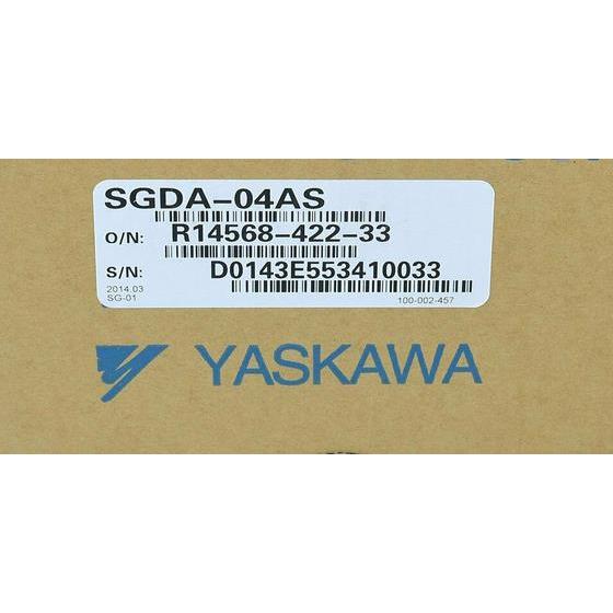 新品　YASKAWA　安川電機　SGDA-04AS　サーボドライバー　保証