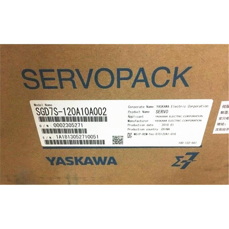 新品　YASKAWA　安川電機　サーボドライバー　保証　SGD7S-120A10A002